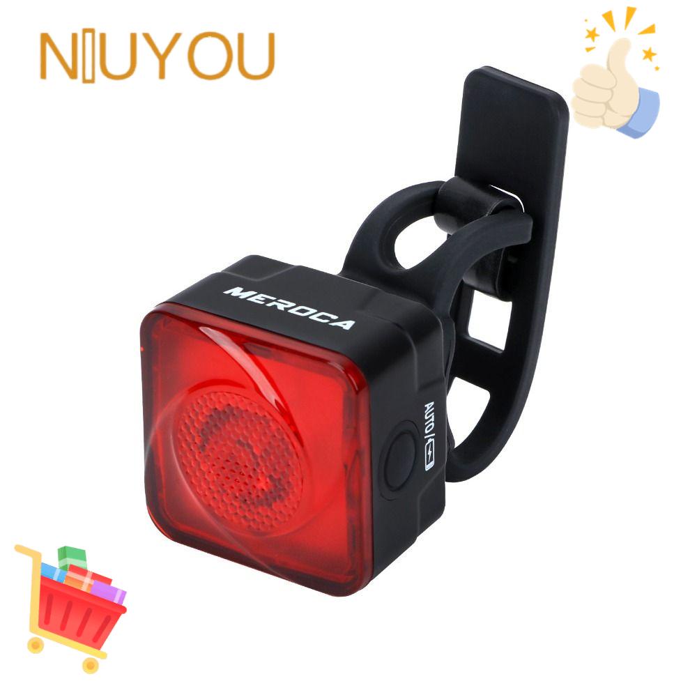 Đèn Chiếu Hậu Chống Thấm Nước Sạc Pin Tiện Dụng Cho Xe Đạp