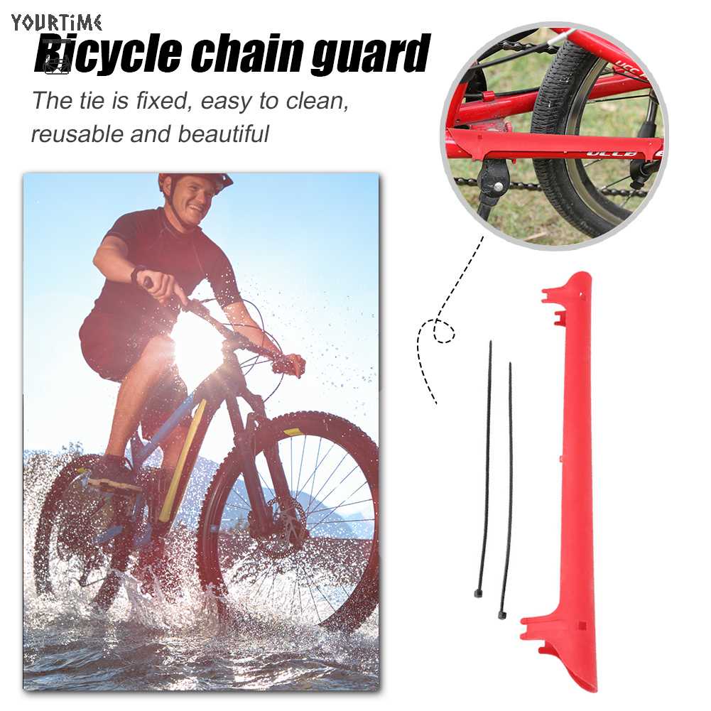 Vỏ Cao Su Dày Bảo Vệ Khung Dây Xích Xe Đạp