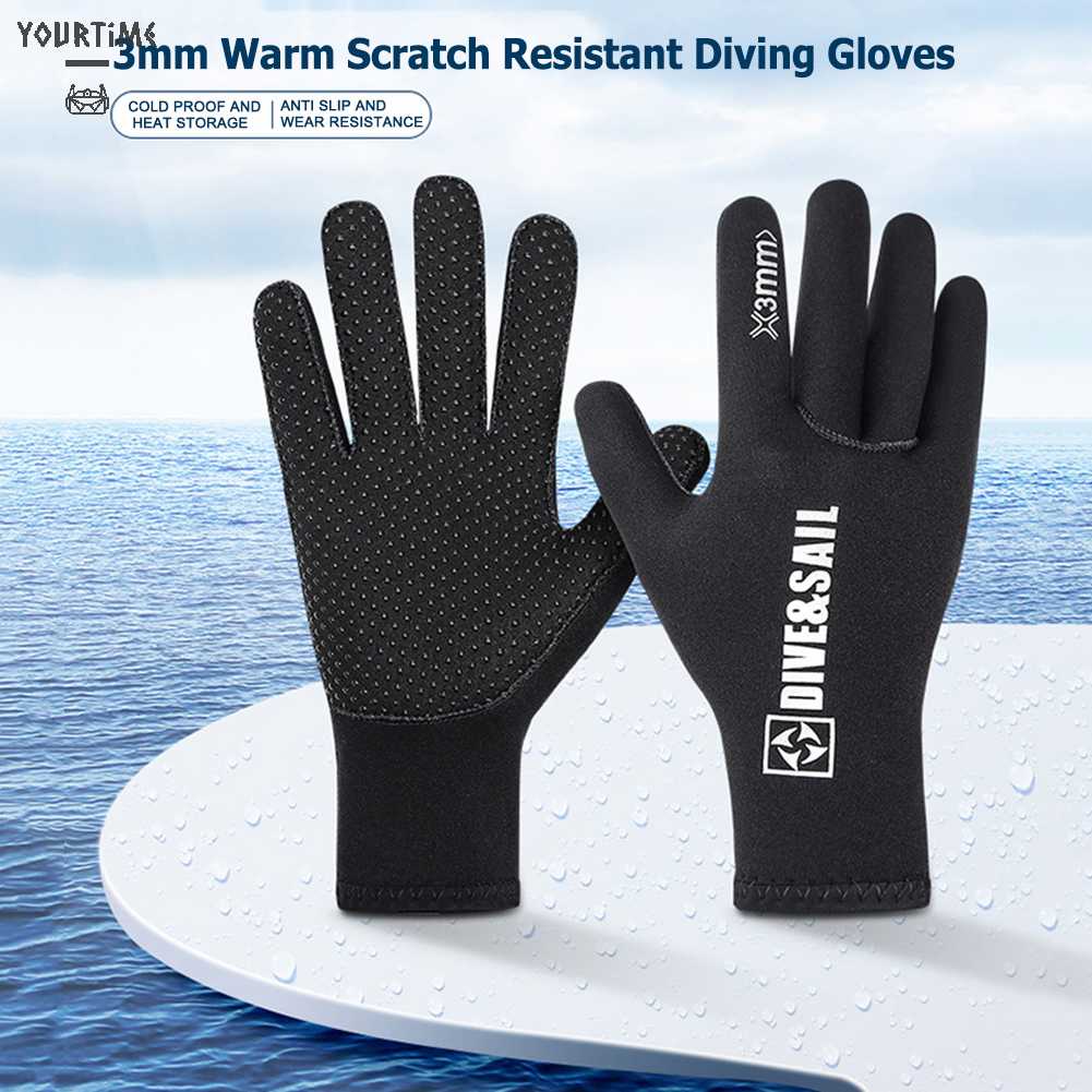 Găng Tay Thể Thao Neoprene Giữ Ấm Khi Lặn &amp; Lướt Sóng