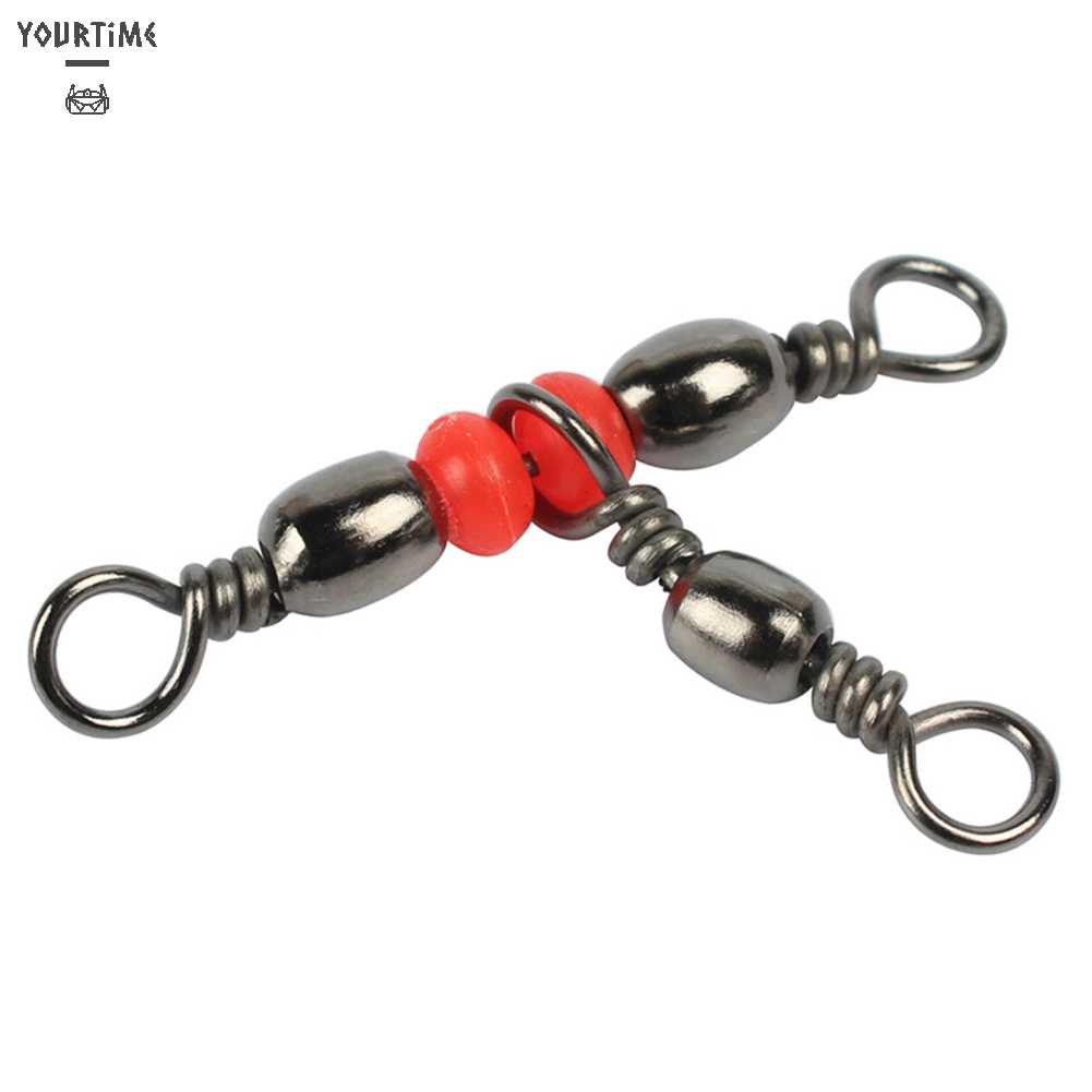 Set 10 Khuyên Nối Mồi Câu Cá 3 Chiều Tiện Lợi