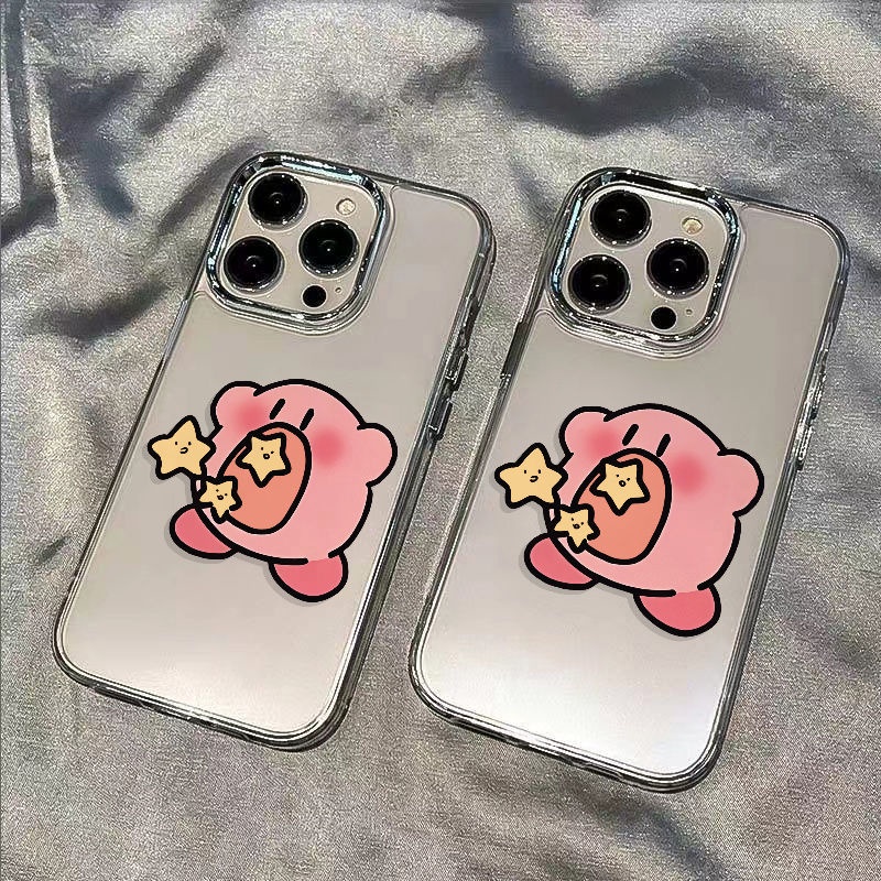 ✅Ốp Điện Thoại Dẻo Họa Tiết Ngôi Sao Kirby / max813 Chống Sốc Cho Iphone 7 12Plus 11 14pro VYS4