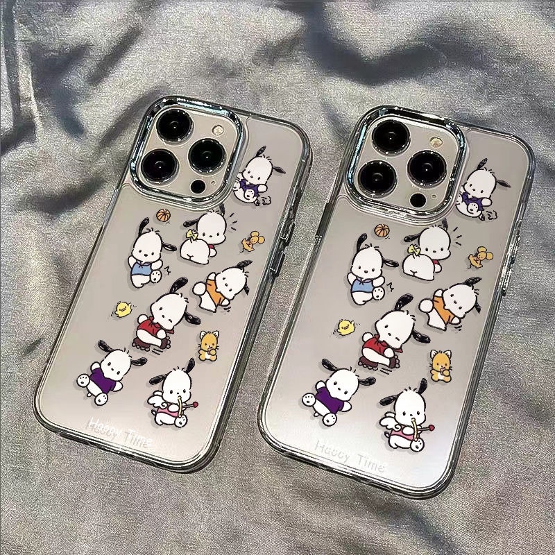 ✅Ốp Điện Thoại Dẻo Họa Tiết Chú Chó Dễ Thương Chống Sốc Cho iPhone12 Cha / Over max14pro 7138 264P