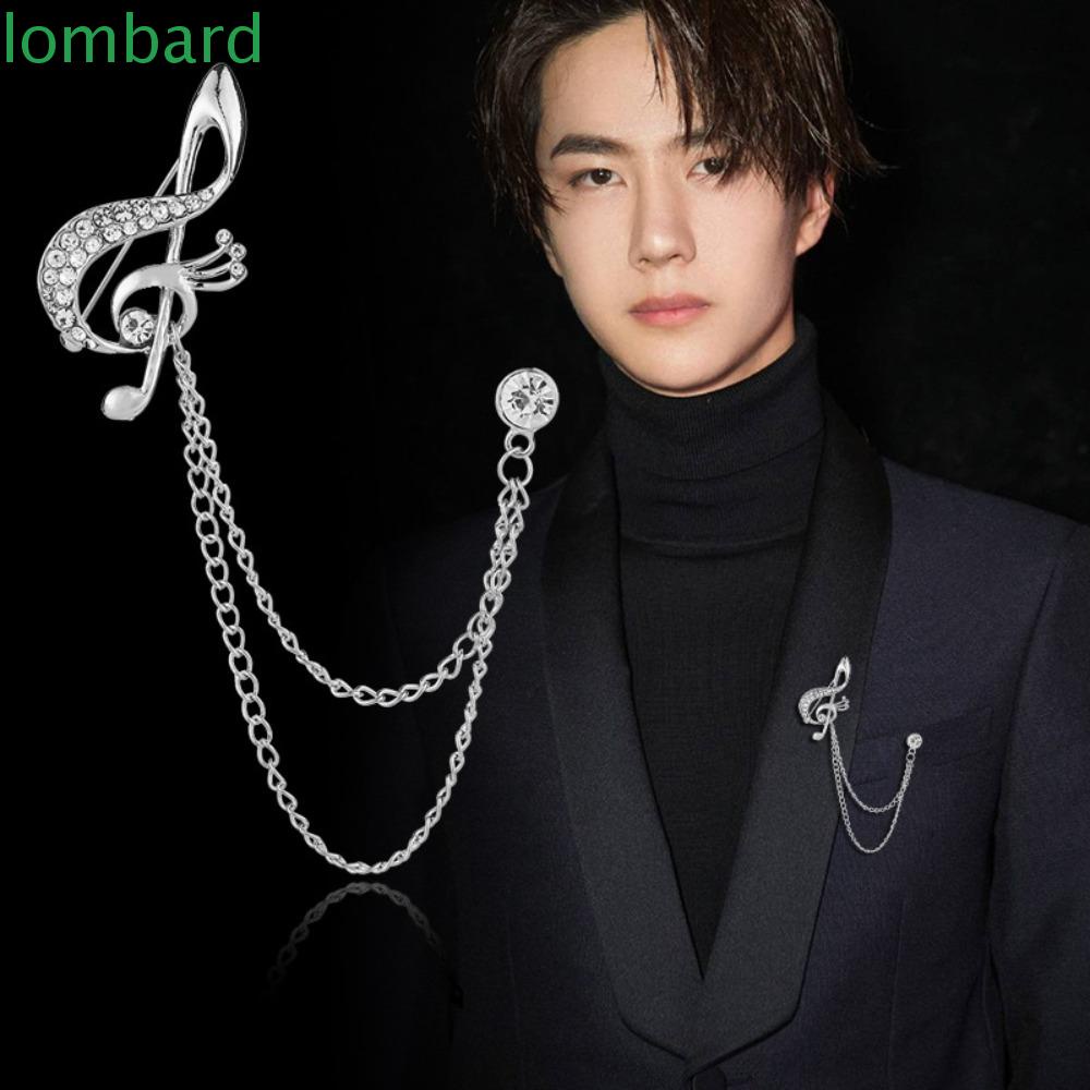 Trâm Cài Áo Phong Cách Retro Cá Tính Cho NamTrang Sức Kpop Bằng Thép Không Gỉ Quyến Rũ Phong Cách Hàn Quốc