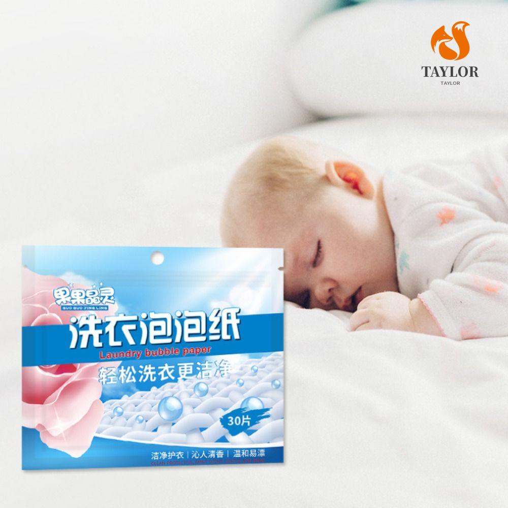 Set 30 Viên Giặt TAYLOR1 Có Mùi Hương Enzyme Cô Đặc Làm Sạch Sâu Cho Máy Giặt|Chất Tẩy Rửa Chất Tẩy Rửa Dễ Dàng