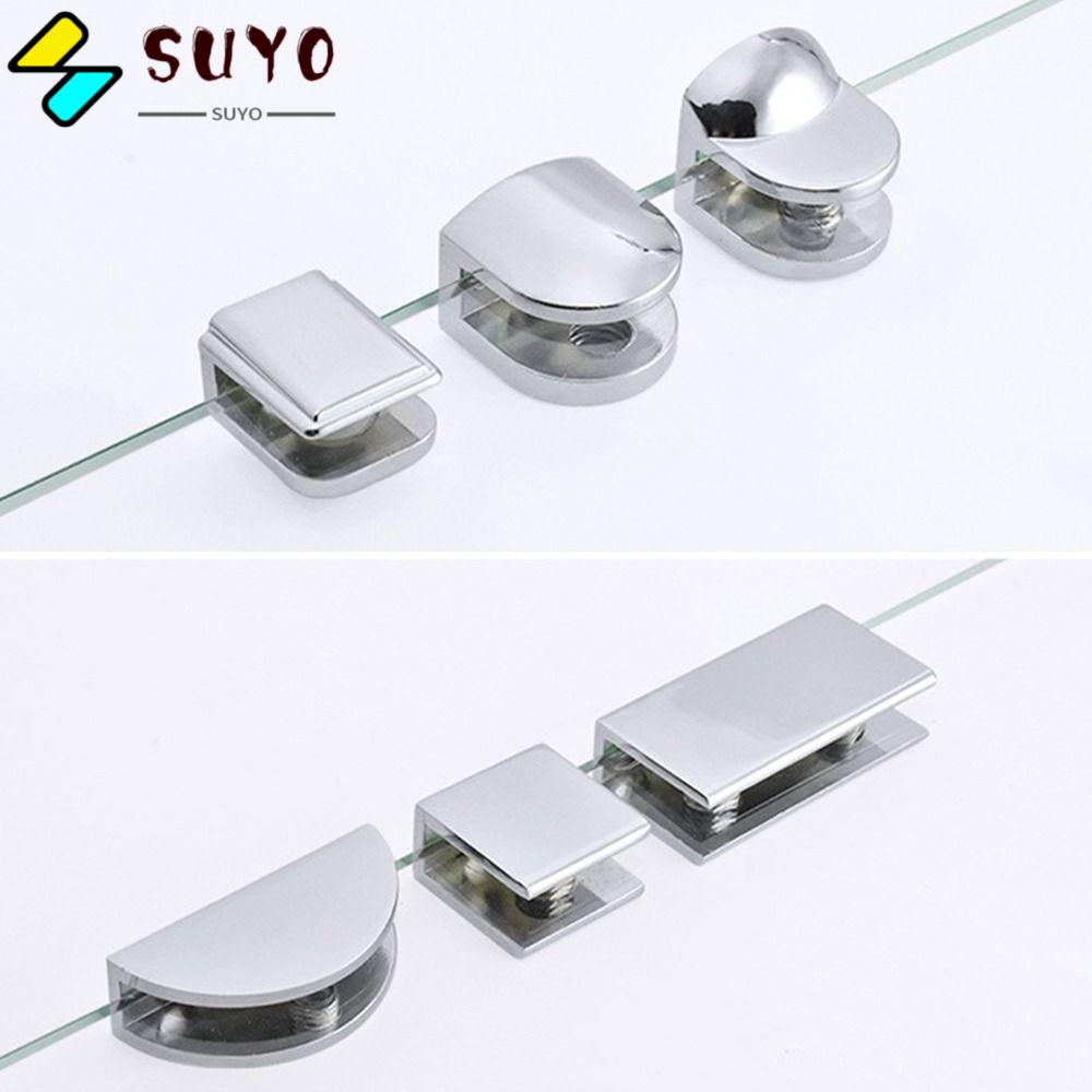 Giá Đỡ Kẹp Bản Lề Cửa Tủ / Đồ Nội Thất Bằng Niken Dày Dặn Tiện Dụng