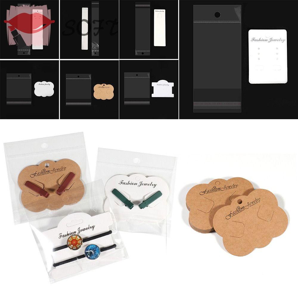 Bộ 30 Túi Đựng Trang Sức Trong Suốt Nhiều Kích Cỡ Tiện Dụng