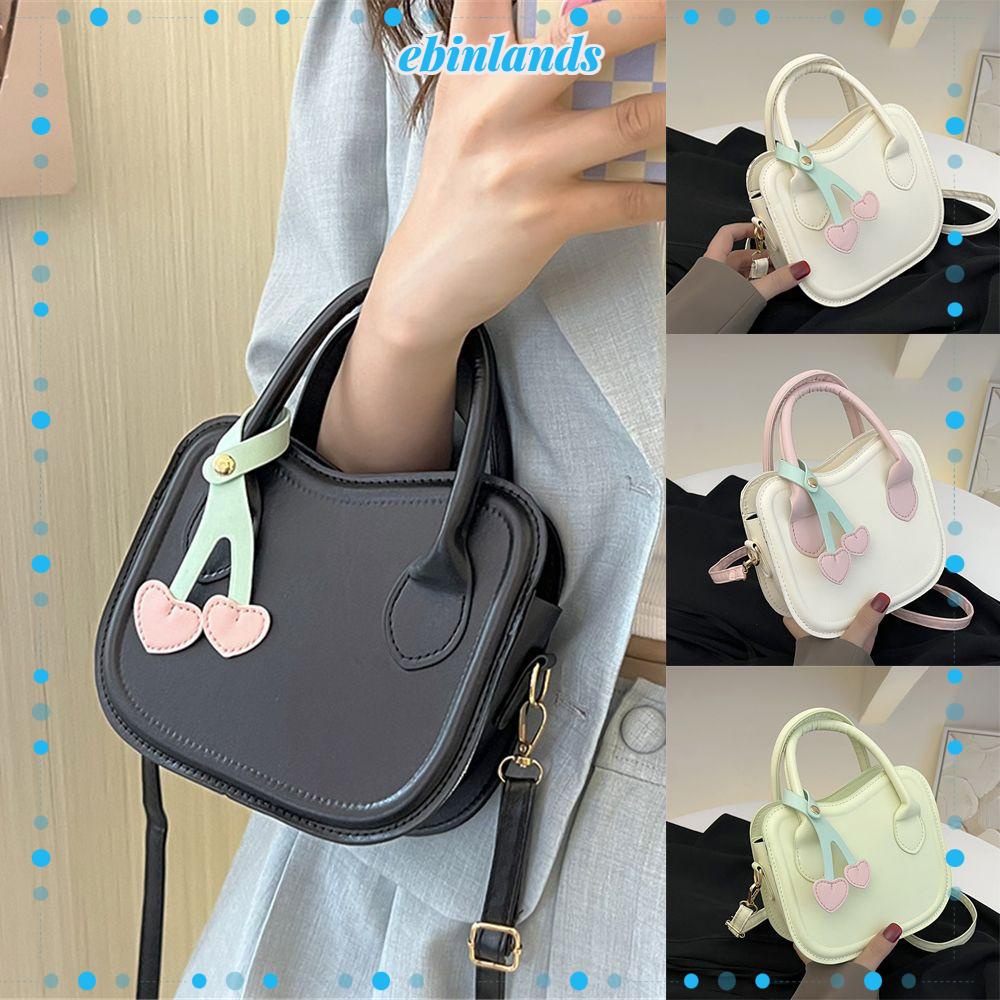 Túi Đeo Chéo Vai In Hình Quả Cherry Nhiều Màu Sắc Thời Trang Dành Cho Nữ