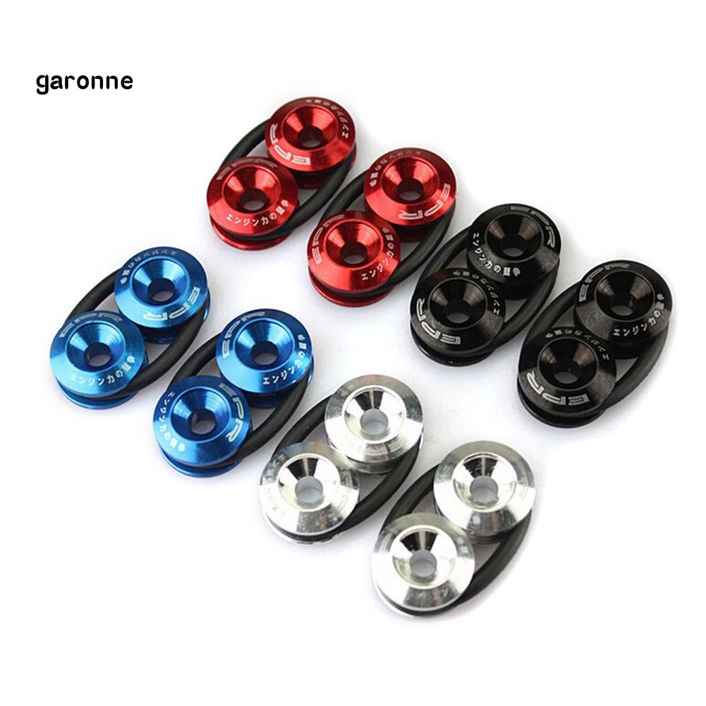 FENDER Bộ Chốt JDM Tháo Lắp Nhanh Siêu Bền Tiện Dụng Cho Cản Xe Hơi