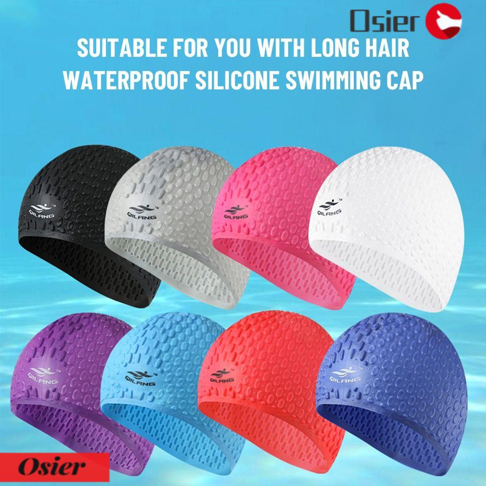 Mũ Bơi Bảo Vệ Tai Chống Thấm Nước Thời Trang Cho Spa OSIER1