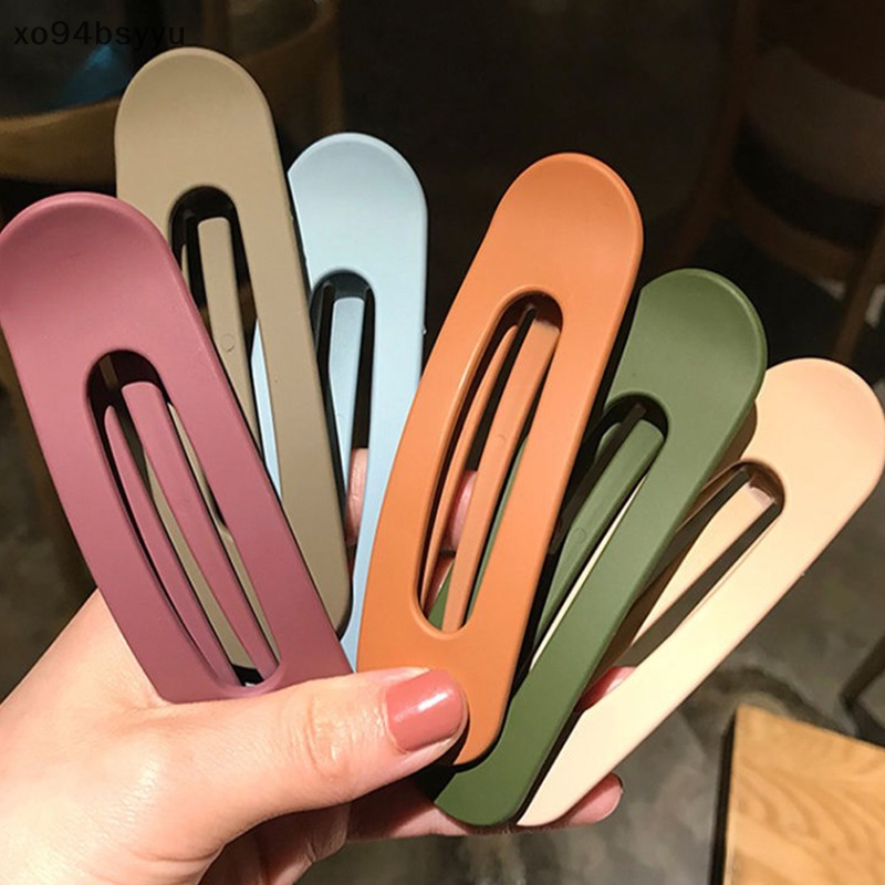 Kẹp Tóc xo94bsyyu Màu Nhám Thời Trang Dành Cho Nữ