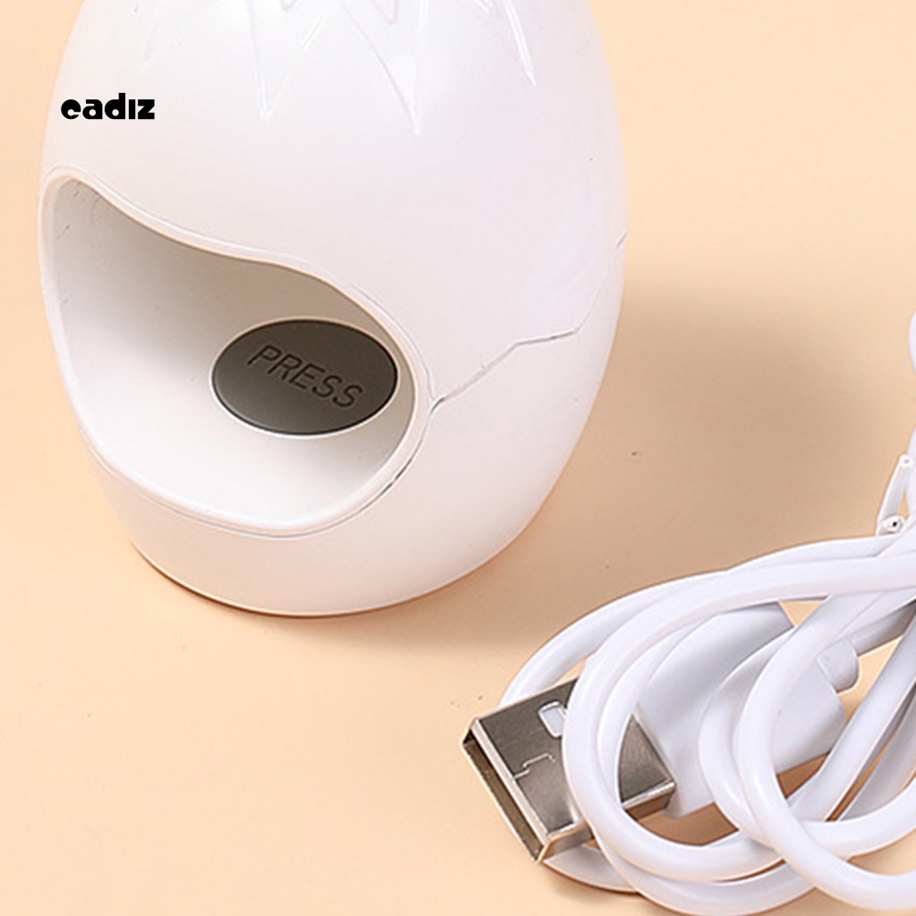 Đèn Hong Khô Móng Tay Bằng Tia UV Họa Tiết Hoạt Hình Dễ Thương Tiện Dụng Cho Gia Đình