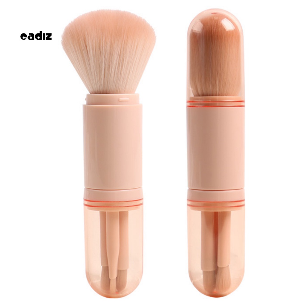 Cọ Trang Điểm 4 Trong 1 Chuyên Nghiệp Đa Năng Có Thể Thu Gọn