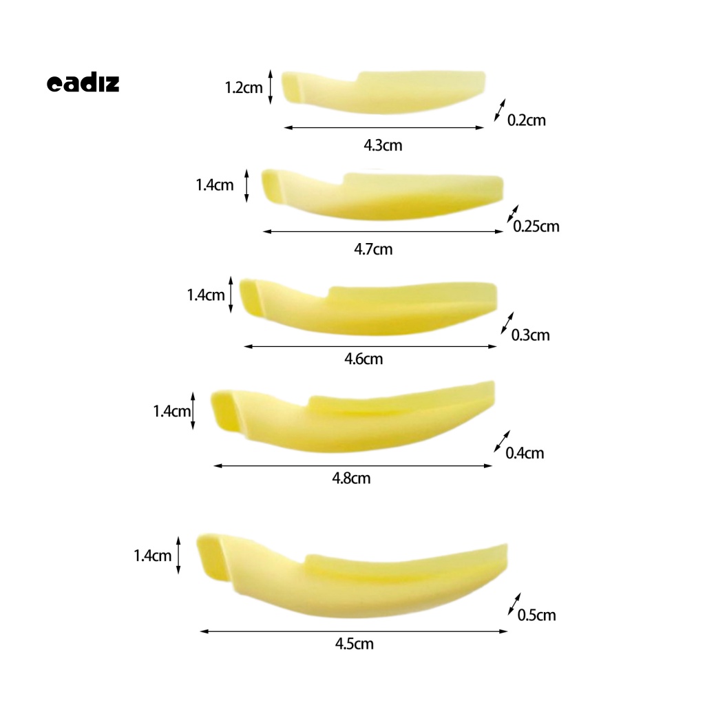 1 Hộp Miếng Đệm Silicon Siêu Mềm Thân Thiện Với Môi Trường Hỗ Trợ Uốn Cong Lông Mi
