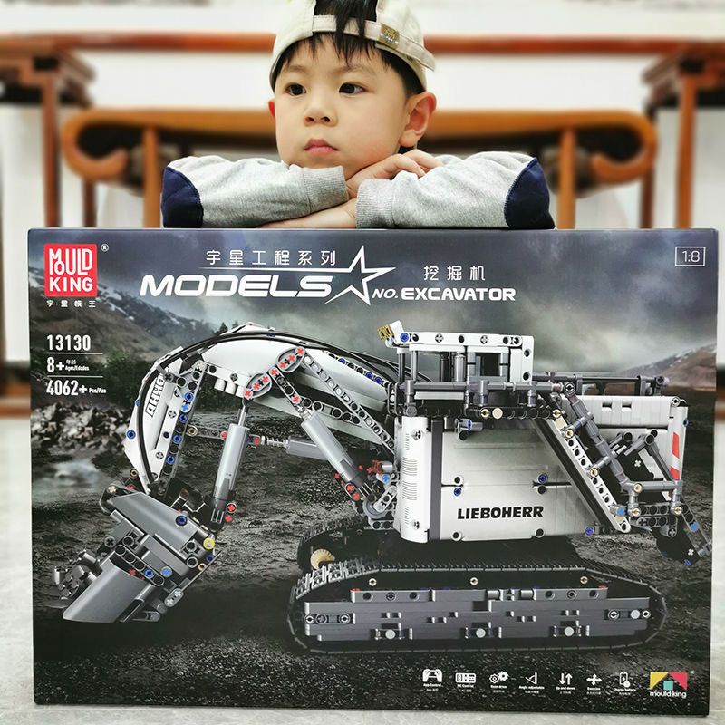 Đồ chơi Lắp ráp Mô hình Mould king 13130 MOC-1874 Máy đào khai thác Terex RH400
