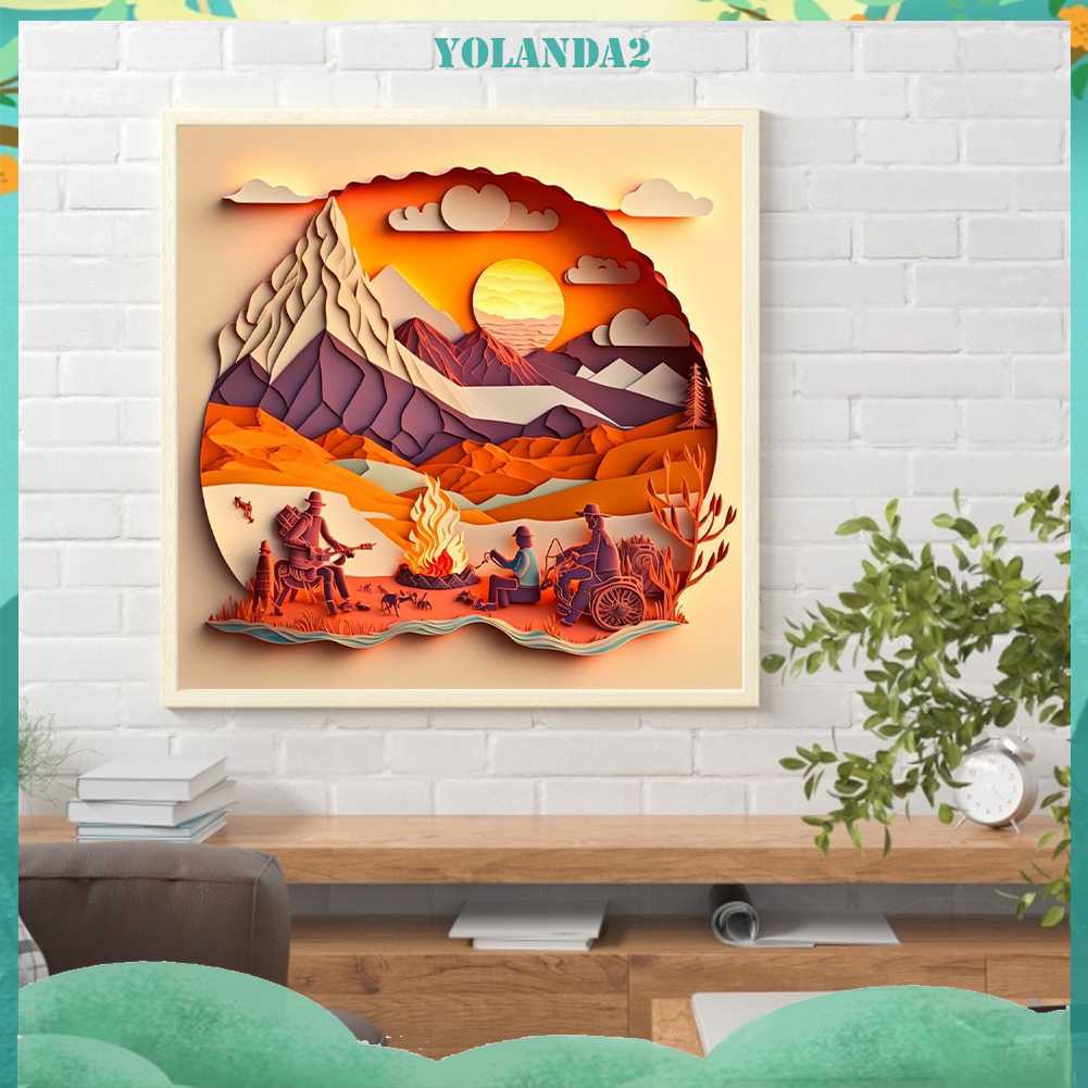 Tranh Đính Đá Kim Cương Toàn Bộ 5D DIY Hình Vẽ Trừu Tượng Trang Trí Nhà Cửa