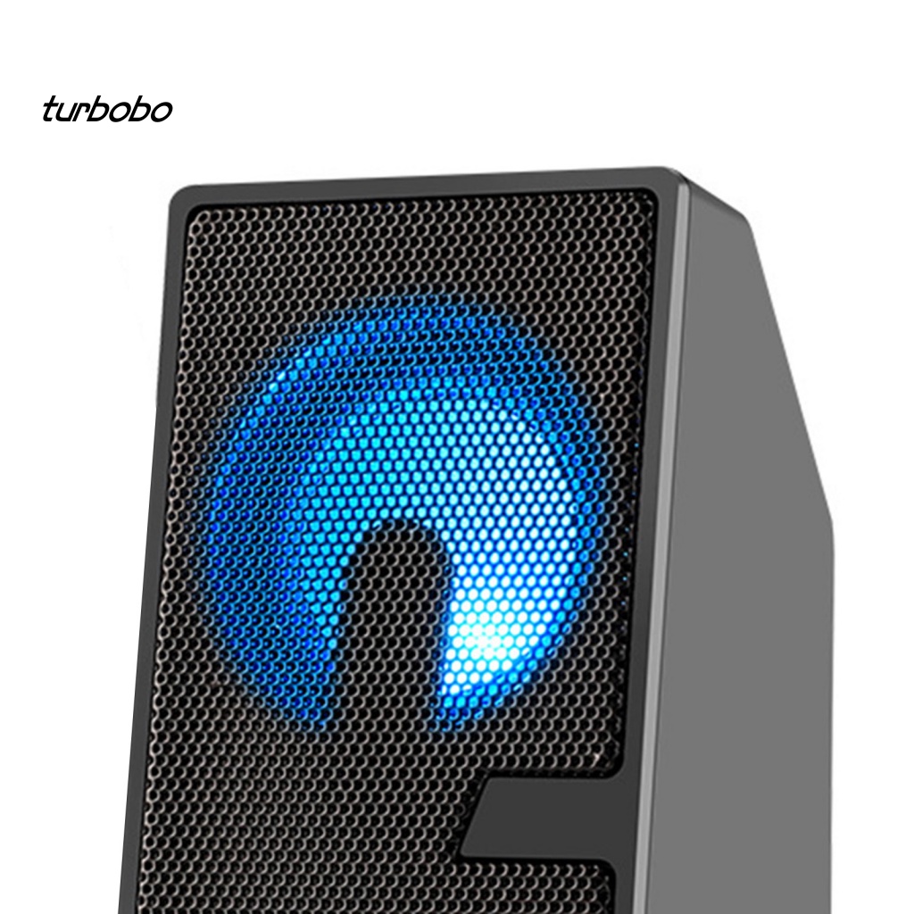 Loa Có Dây turbobo Âm Thanh Siêu Trầm Bằng Nhựa ABS USB Chống Từ Tính Cho Sân Vườn Ngoài Trời