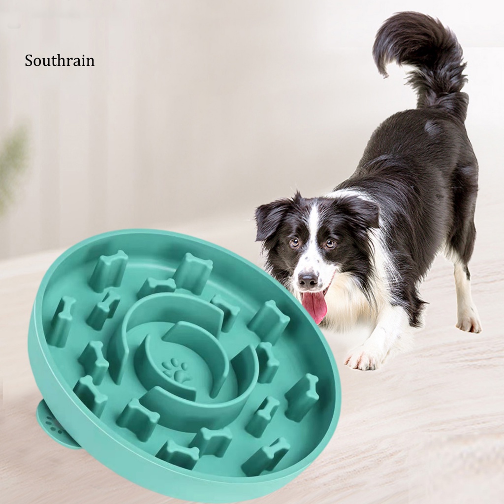 Dụng Cụ Đựng Thức Ăn Bằng Silicone Không Trơn Dành Cho Thú Cưng