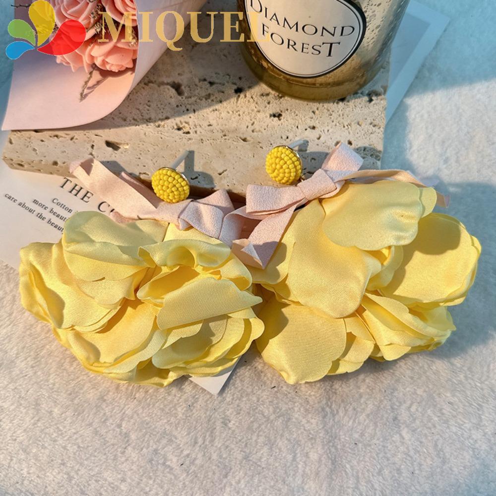 Khuyên Tai Hình Hoa Nhiều Màu Sắc Phong Cách Vintage