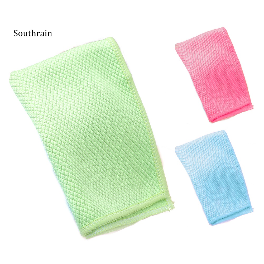 Khăn Lau Chén Dĩa Bằng Vải Sợi Nhỏ Thấm Hút Nhanh