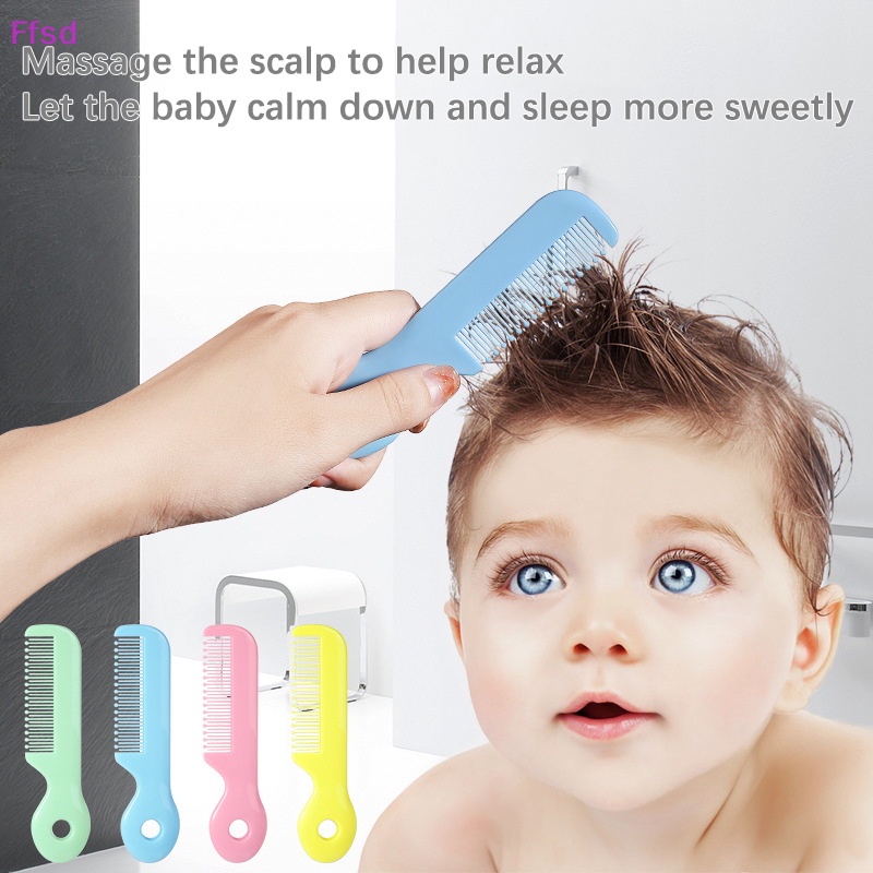 Lược Chải Tóc Mát Xa Da Đầu Bằng Nhựa ABS Chất Lượng Cao Cho Bé Sơ Sinh