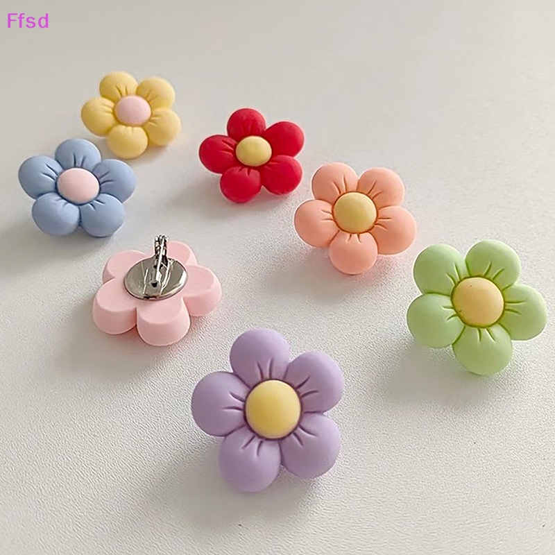 {Ffsd} Hàng Bán Chạy 2 Trâm Cài Áo Hình Cánh Hoa Nhỏ Dành Cho Trẻ Em
