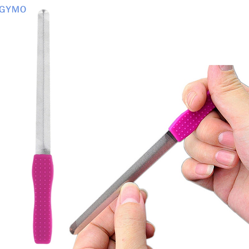 Dũa Móng Hai Mặt Bằng Thép Không Gỉ Thời Trang Dũa Móng Tay Hai Mặt Bằng Thép Không Gỉ Thời Trang Đôi Giày Mới Hai Lớp Mới