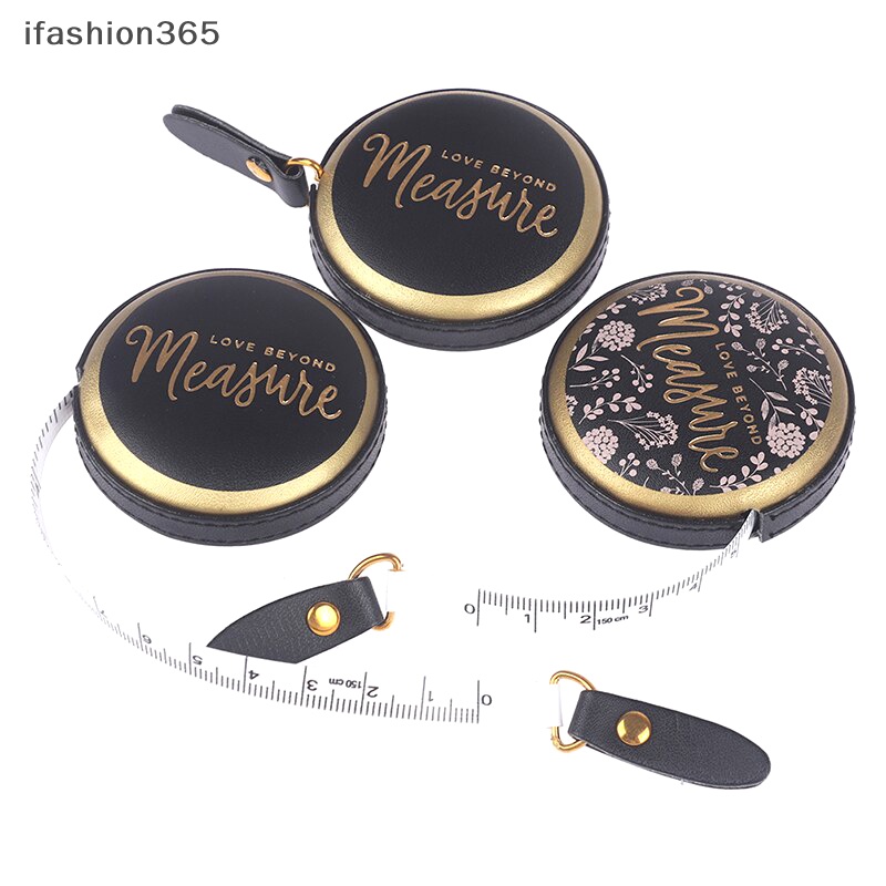 Thước Cuộn Mini 1.5m ifashion365 Phong Cách Cổ Điển Có Thể Thu Gọn Tiện Dụng