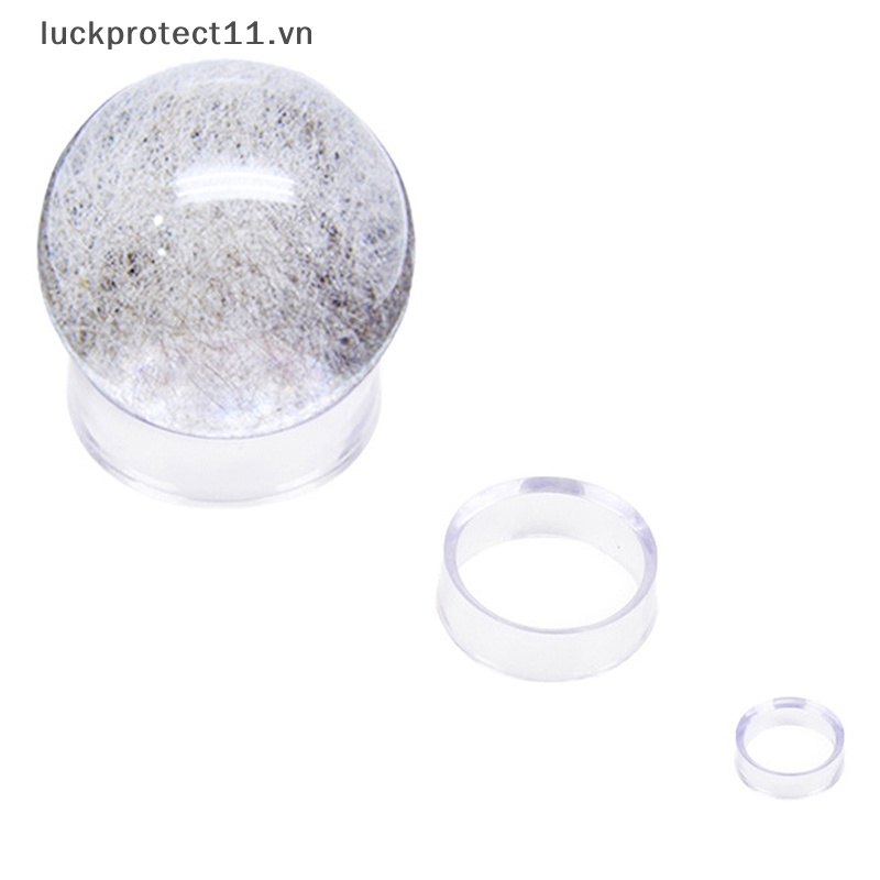 # Dây Cáp 3C &amp; NEW 3C # 1 Bộ Giá Đỡ Trưng Bày Trang Sức Hình Cầu Pha Lê Trong Suốt