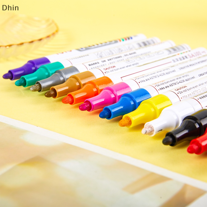 [Dhin] Bút Lông Vẽ Lốp Xe Hơi Không Thấm Nước Chất Lượng Cao