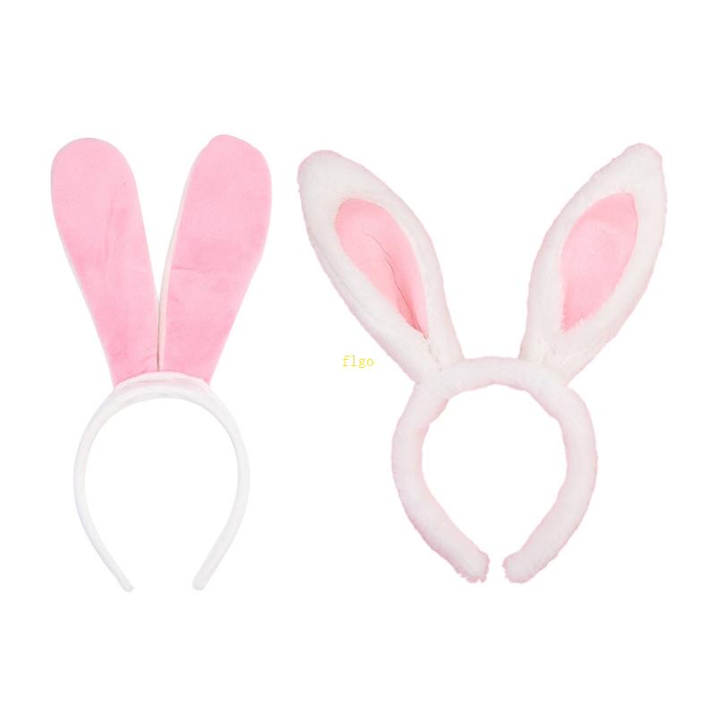 Băng Đô Tai Thỏ Phối Lông Dễ Thương