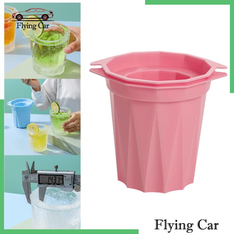 Khay Làm Đá Viên Bằng Silicone Hình Trụ Dành Cho Đi Cắm Trại Dã Ngoại Lzdjfmy2