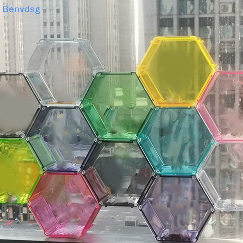 Benvdsg > Hộp Đựng Mô Hình Kim Cương Lục Giác Trong Suốt Trưng Bày DIY Cho Bé