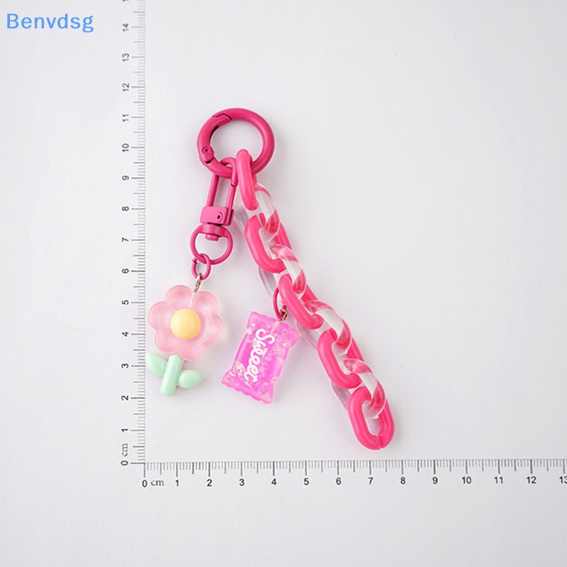 Benvdsg &gt; Móc Khóa Resin Nhỏ Hình Hoa Tulip Sáng Tạo Thời Thượng Trang Trí Túi Xách Nữ