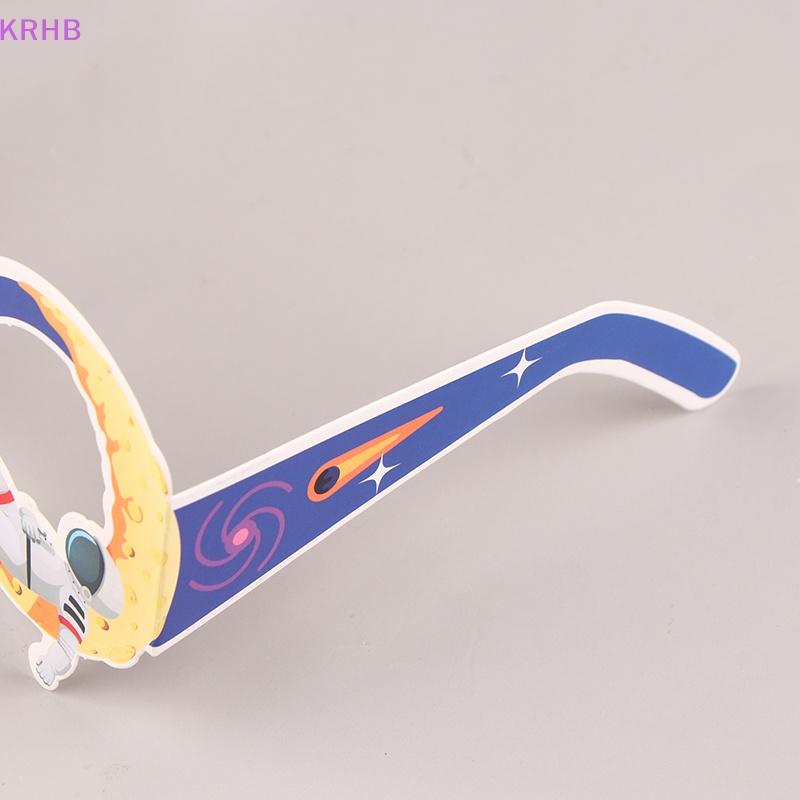 Set 6 Mắt Kính Bằng Giấy Chủ Đề Phi Hành Gia Cho Bữa Tiệc Mới