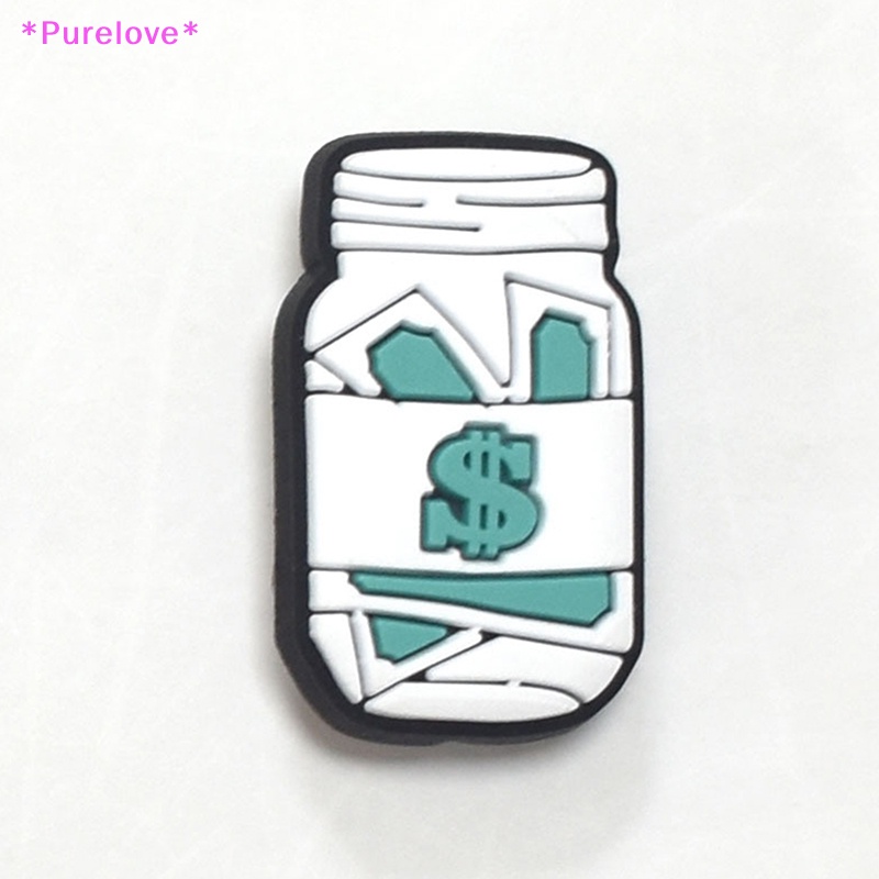 Set 15 Phụ Kiện Khóa Giày Bằng PVC Diy Dành Cho Bé Mới