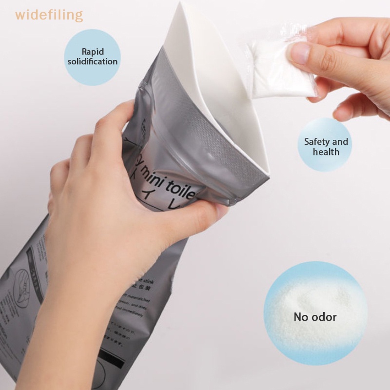 Bộ 1 / 4 Túi Đi Vệ Sinh Khẩn Cấp 700Ml Tiện Lợi