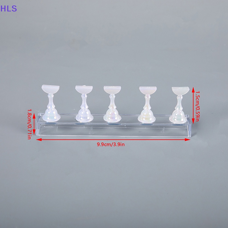 Giá Đỡ Trưng Bày Móng Tay Giả Từ Tính Bằng Acrylic Tiện Dụng Cho Salon