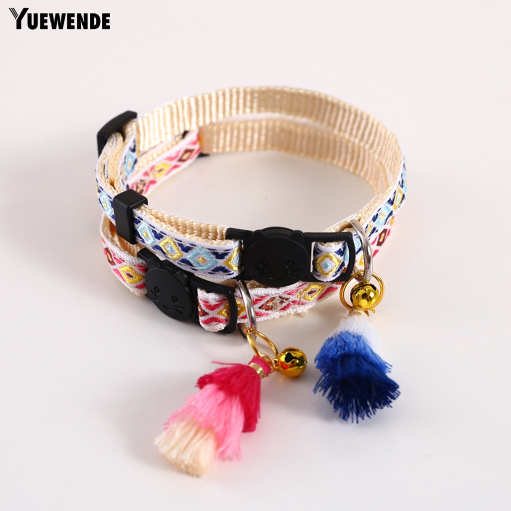 Vòng Cổ Bắt Mắt Thoáng Khí Họa Tiết Bộ Lạc Dành Cho Thú Cưng YQ.E