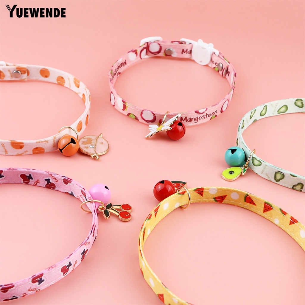 Vòng Cổ YQ.E Cho Thú Cưng Họa Tiết In Có Thể Điều Chỉnh Kích Thước