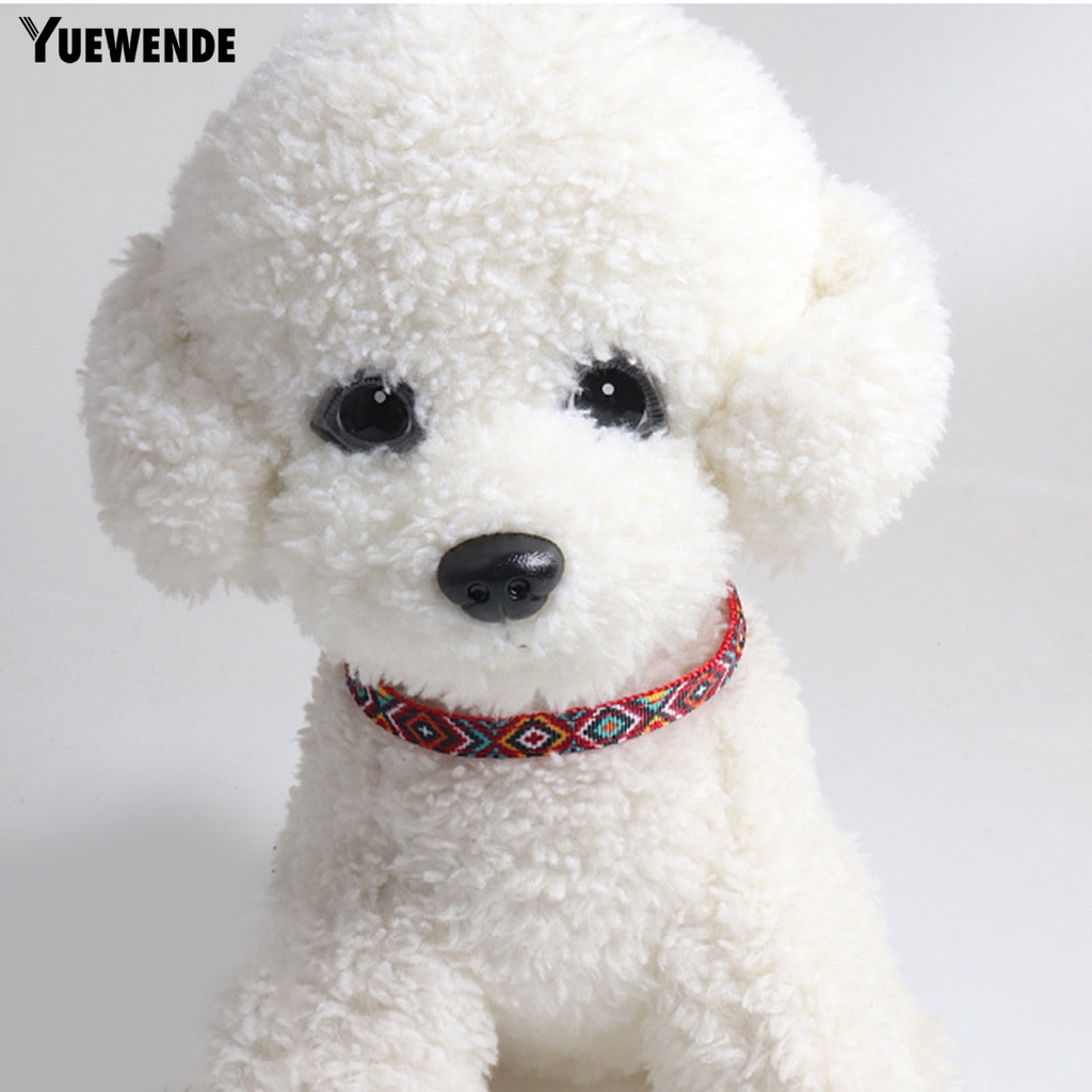 Yq.e Vòng Cổ Bằng Polyester Chống Mài Mòn Chống Mài Mòn In Họa Tiết Sáng Tạo Làm Phụ Kiện Chụp Ảnh Cho Thú Cưng