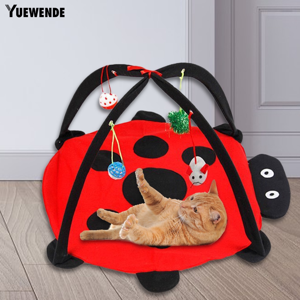 Võng Treo Siêu Mềm Thoáng Khí Thoải Mái Gấp Gọn 4 Khúc Treo Cho Mèo Cưng