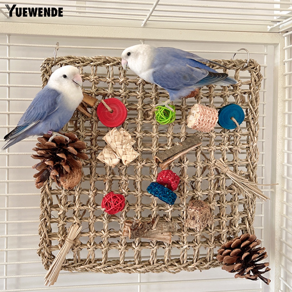 Đồ Chơi Chất Liệu Tự Nhiên Mài Răng Cho Chim Vẹt