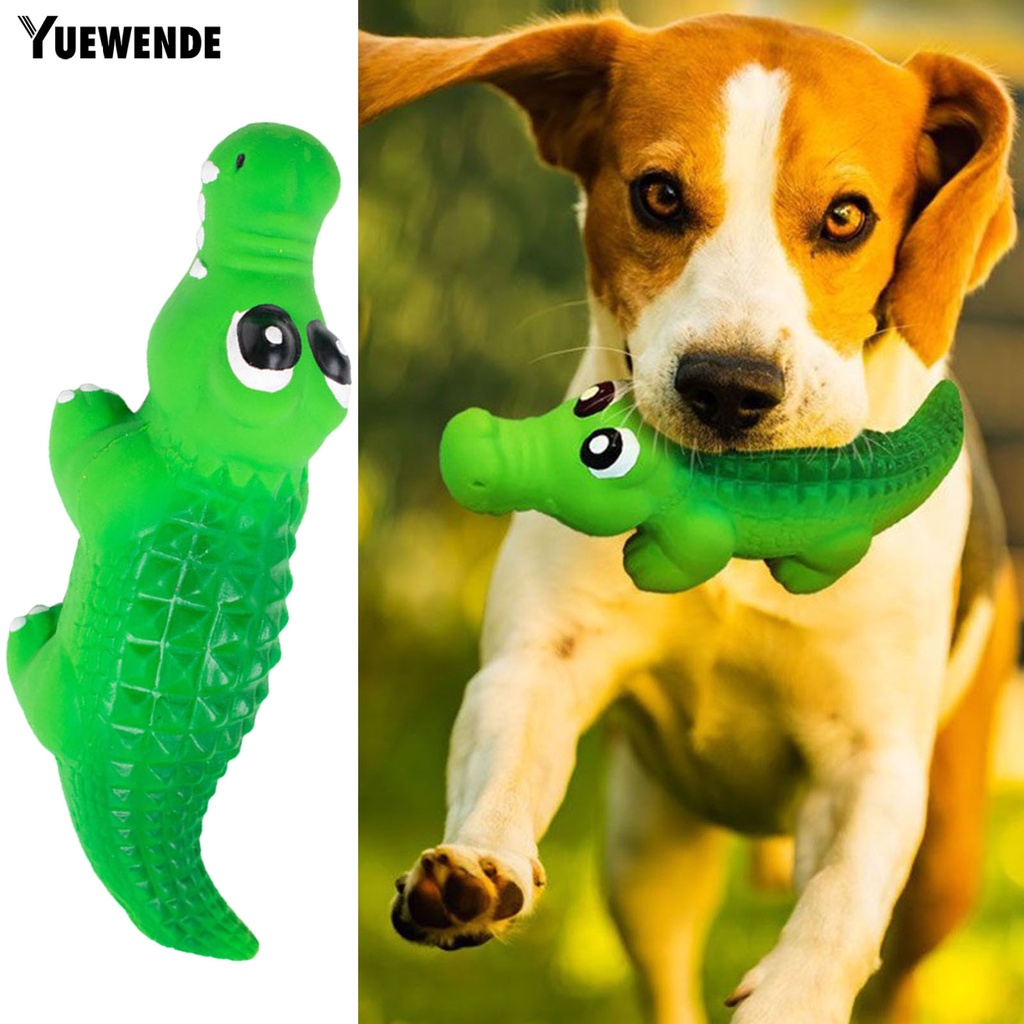 Đồ Chơi Hình Cá Sấu Phát Ra Âm Thanh Vui Nhộn Cho Thú Cưng