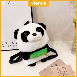 Ba lô gấu trúc bông dễ thương cho bé