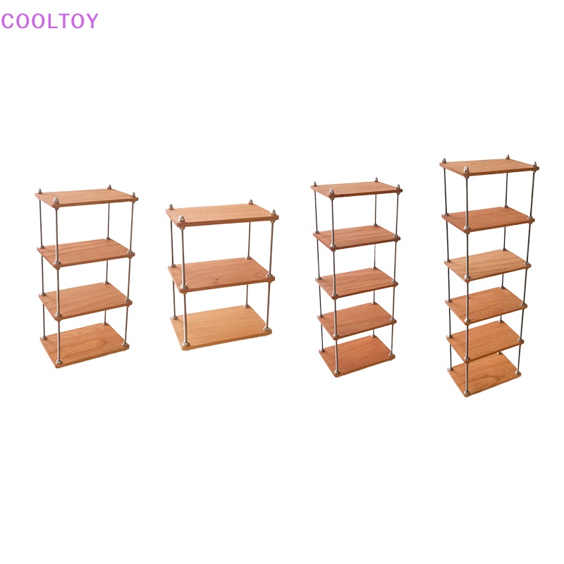 Kệ Đựng Sách Nhiều Tầng Trang Trí Nhà Búp Bê 1: 6