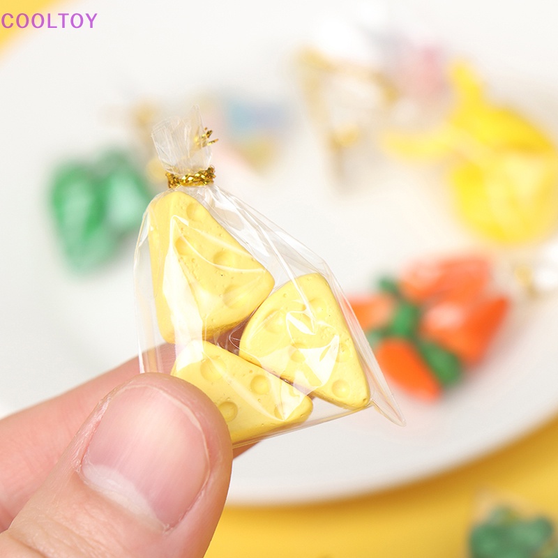 Cooltoy Mô Hình Bánh Mì / Kẹo / Rau Củ Trang Trí Nhà Búp Bê 1: 12
