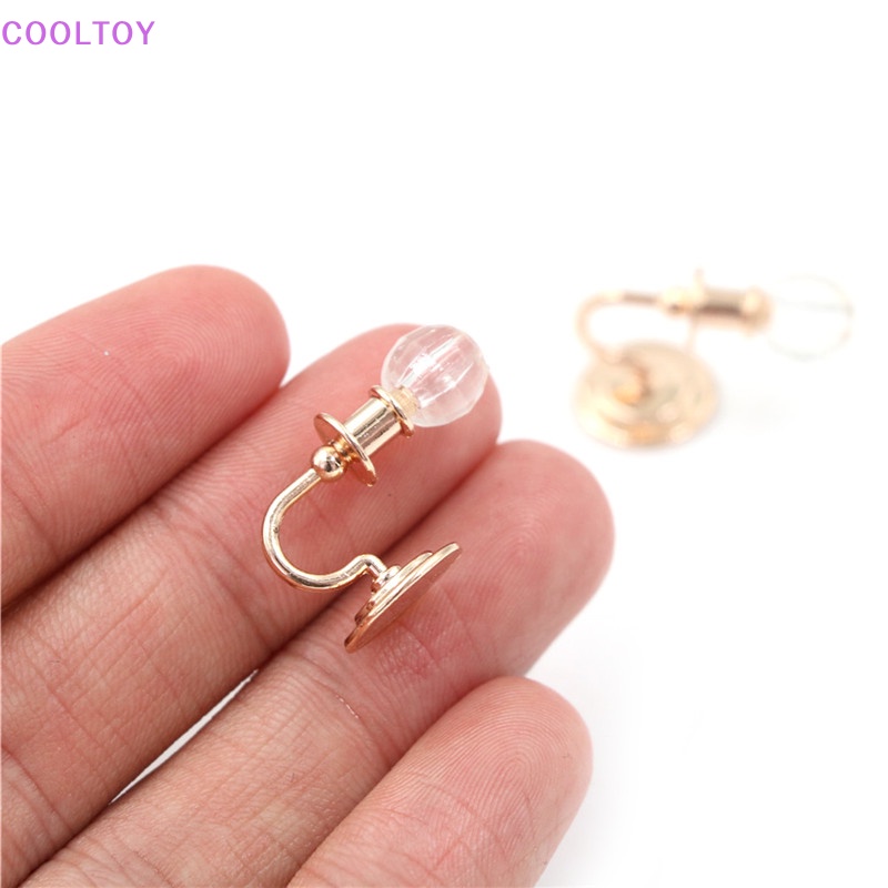 Set 2 Đèn Gắn Tường Trang Trí Nhà Búp Bê Tỉ Lệ 1: 12