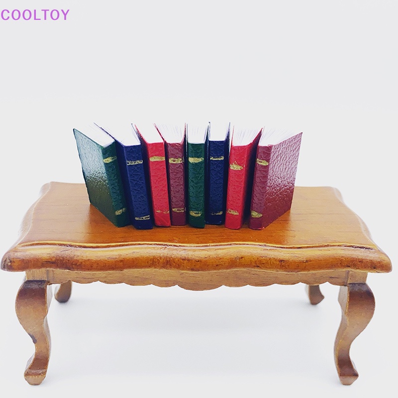 Bộ 4 Cuốn Sổ Tay Mini Tỉ Lệ 1 / 12 Dùng Để Trang Trí Nhà Búp Bê