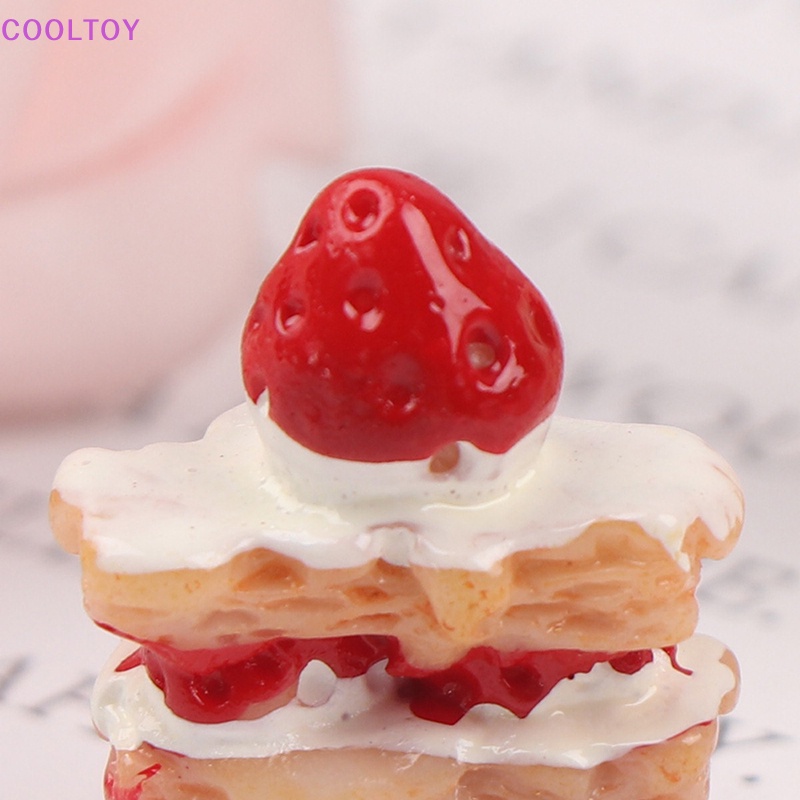 Set 2 Bánh Napoleon Mini Tỉ Lệ 1: 12 Trang Trí Nhà Búp Bê