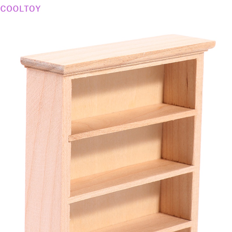 Cooltoy Mô Hình Kệ Tủ Chén Tỷ Lệ 1 / 12 Trang Trí Nhà Búp Bê